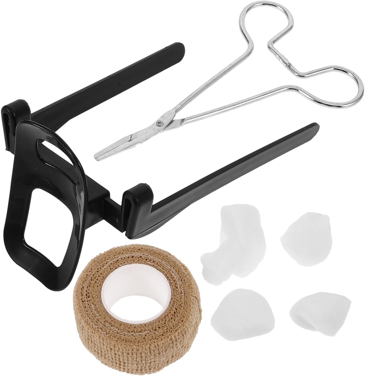HANABASS Dog Ear Stand Up Support Tool Posting Kit for Doberman Pinscher German Shepherd Samoyed Puppy Ear Correction Sticks with Breathable Tape Accessories