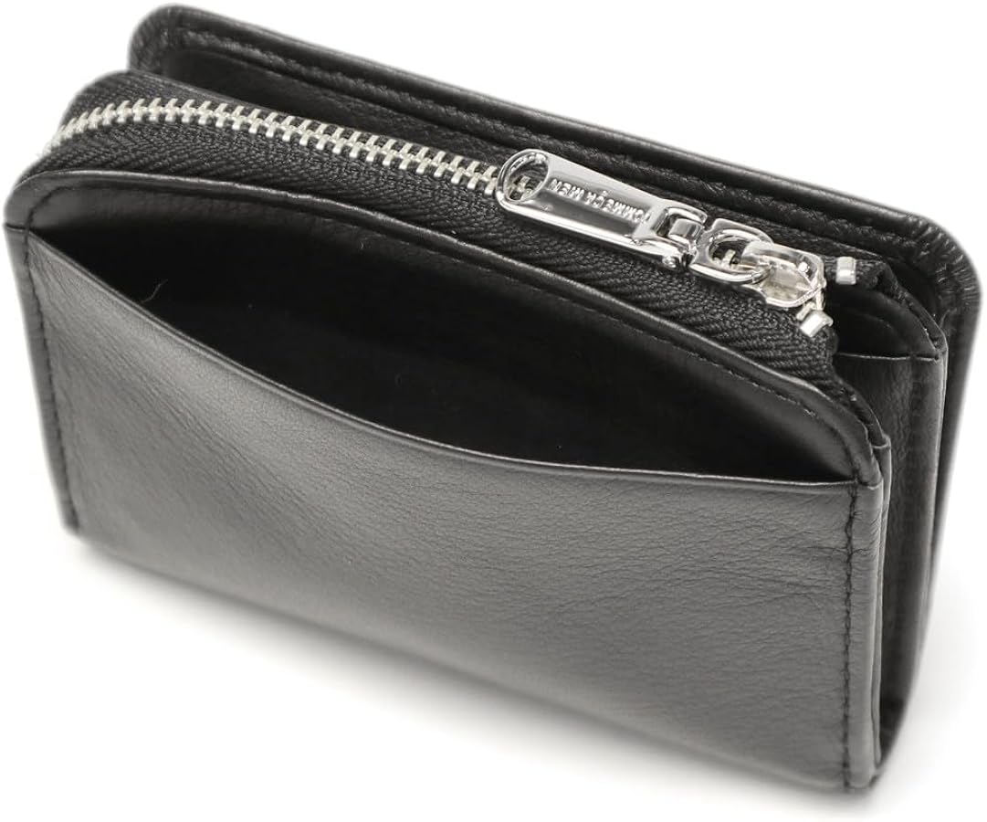 COMME CA MEN コムサメン 財布 小銭入れ コインケース ミニ メンズ レディース ラウンドファスナー 本革