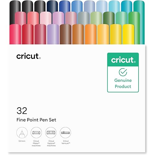 Cricut® Fine Point Pen 0.4 mm, Ultimate Sampler (32 ct)