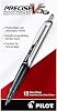 PILOT Precise V5 RT Refillable & Retractable Liquid Ink Rolling Ball Pens, Extra Fine Point 0.5mm Black Ink, 12-Pack 26062 Dozen Box, 1-Pack Black