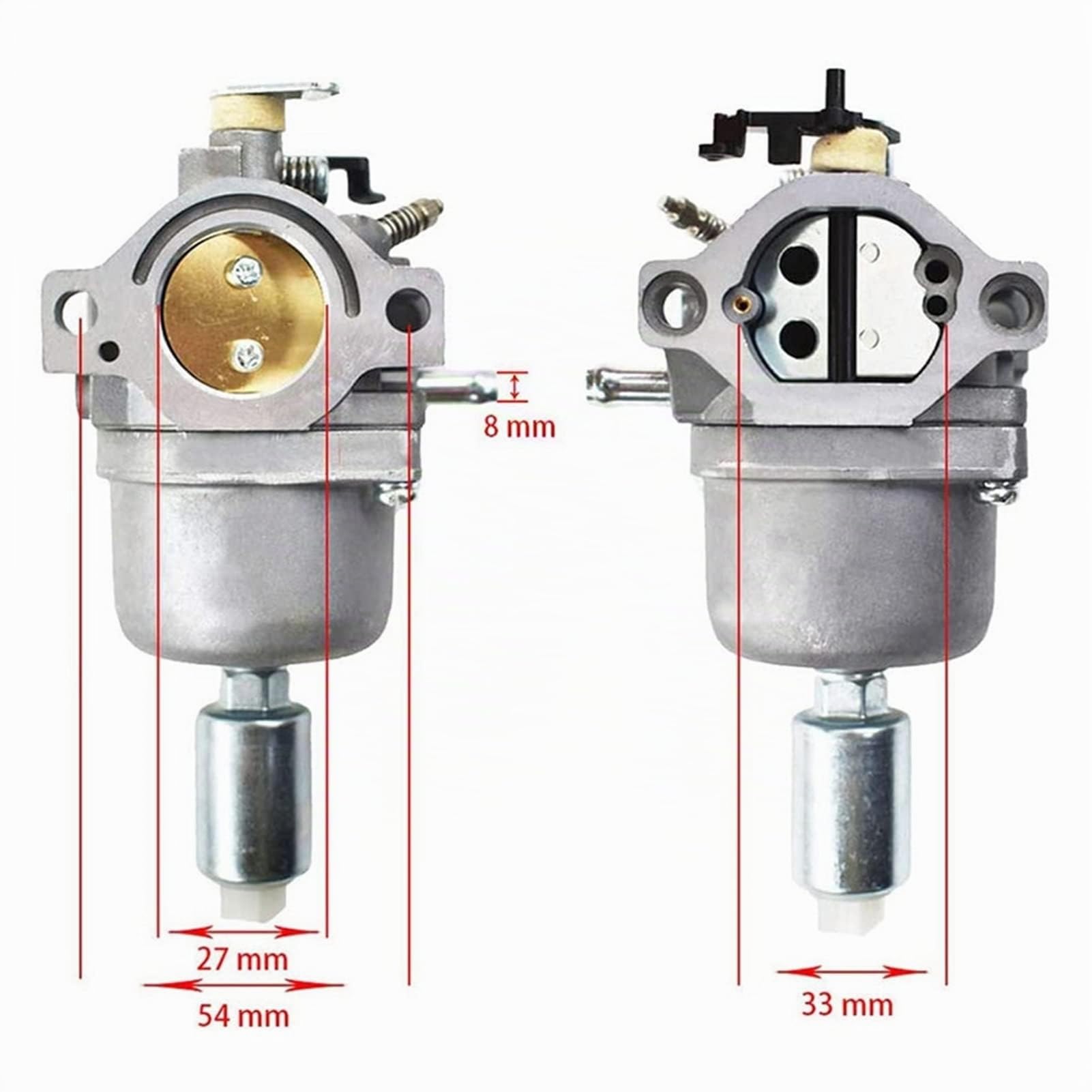 Pour Briggs Pour Stratton 17.5 I/C OHV Moteur Tondeuse À Gazon Tracteur Kit De Mise Au Point Carburateur Carb Kit Carburateurs