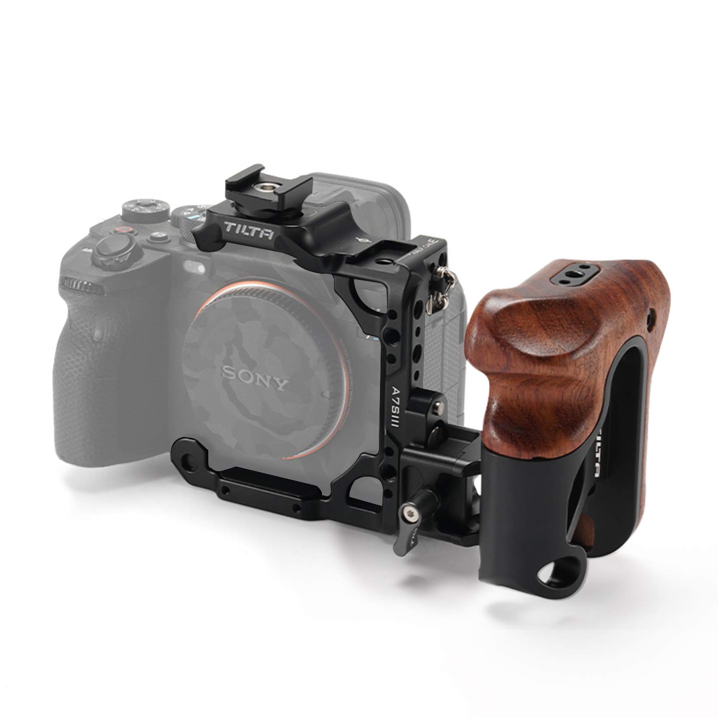 Sony Alpha Tilta Half Cage (Black) TILTA TA-T18-A-B Half Camera