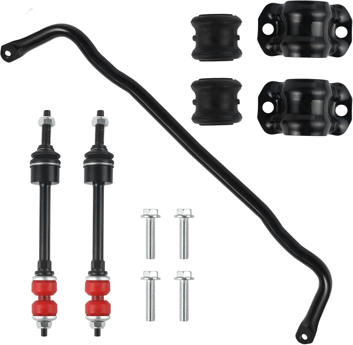 55398938AC Front Suspension Stabilizer Bar Fit for 2011-2018 Ram 1500,2019-2022 Ram 1500,2009-2010 Dodge Ram 1500 Classic 4WD (Sway Bar) OE#K80894 5170290AD 5170290AB 5170290AC