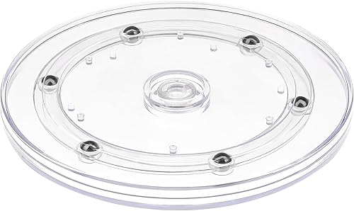 Armario Lazy Susan de 6 pulgadas, pequeño Lazy Susan para mesa, gabinetes de cocina, estantes de especias, contenedor de almacenamiento, decoración