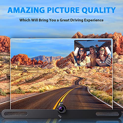 Hd 720P Erapta Ert02 Backup Camera Front Rear View License Plate Reverse Universal For Pickup Truck Car Suv 149° Perfect Angle Night Vision Mirror Function Waterproof #TOP5
