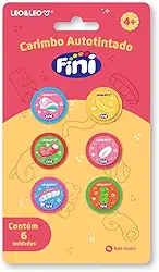 Carimbo Autotintado Decorado Fini - Blister C/ 6 Und Leo&leo