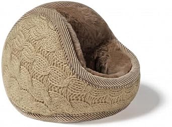 LOTUS YARNS Foldable Ear Muffs Soft Furry Fleece Ear Covers Knit Ear Warmers Behind-the-Head for Winter - Women & Mens