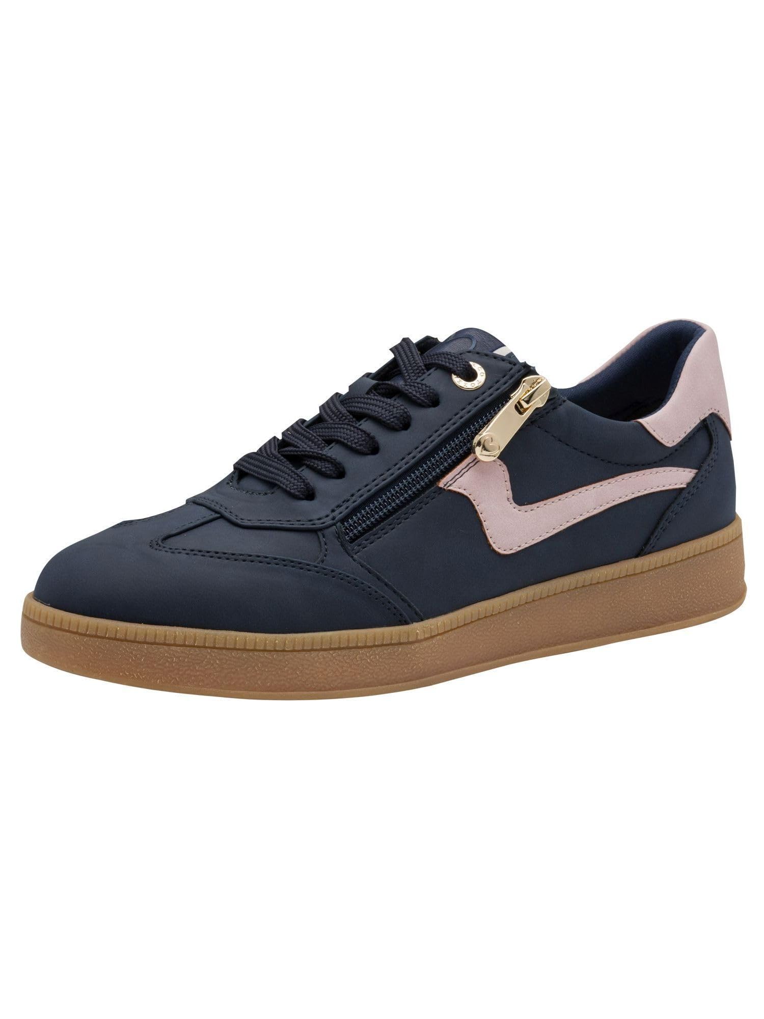 MARCO TOZZI Women's 2-23777-45 Trainers, Dk Navy Comb, 8.5 UK