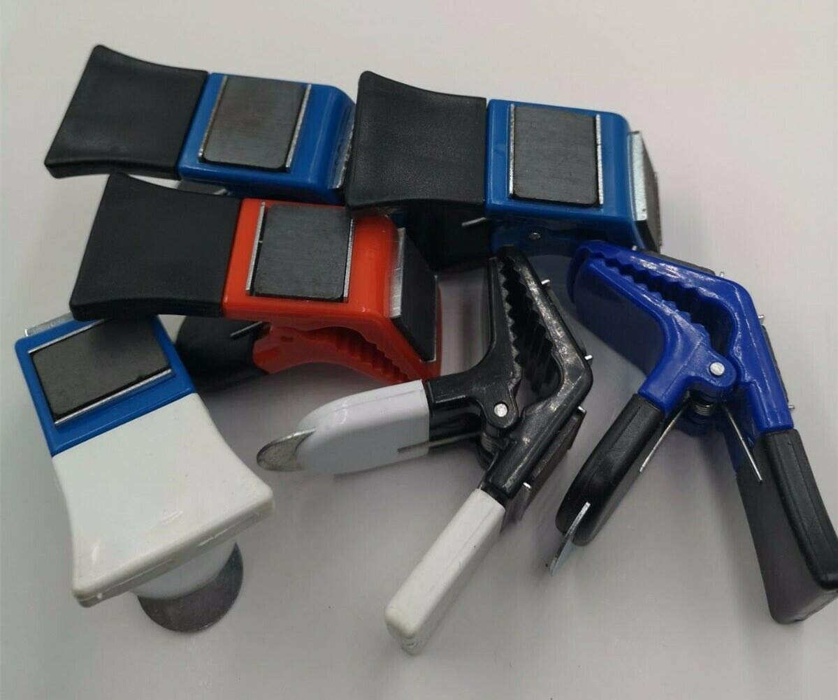 Porte-pinceaux Magnétique Werkzeyt - 2 Aimants Puissants, Clip Pratique Et Ouvre-boîte Intégré - Pour Peintres Soigneux