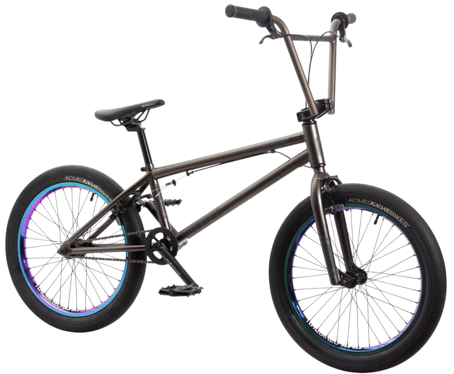 KHE Acme 20 pollici BMX - 11,1 kg - 21,25 pollici TT - 3 pezzi CrMo manovella - rotore - pneumatici da 2,40 pollici - Big Rider fino a 2,05 m - 2025