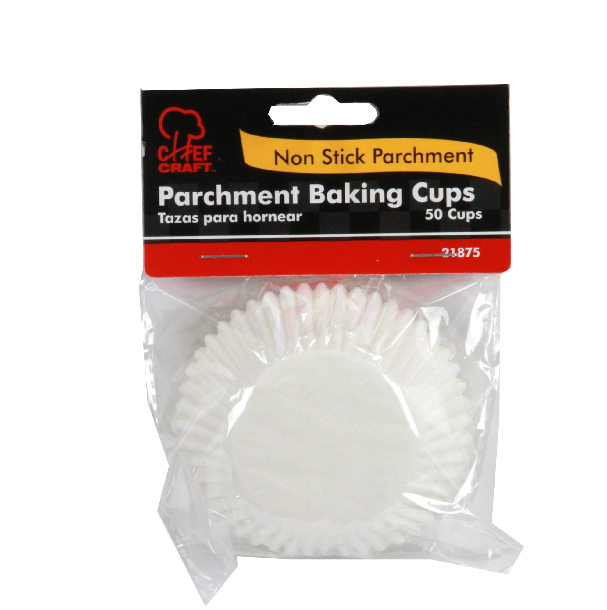 Chef Craft Papier parchemin Cupcakes Sacs, Blanc