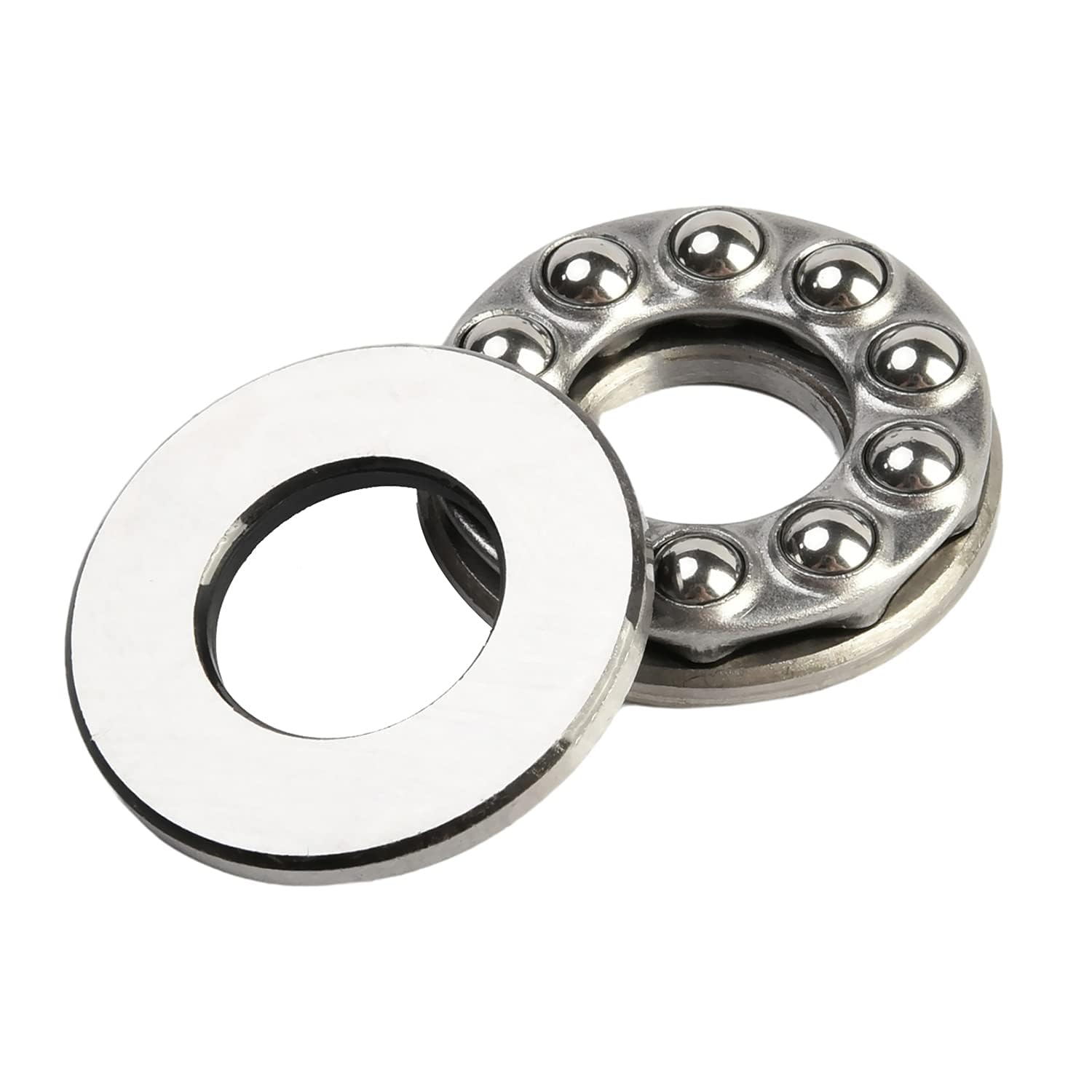 DEEG 2Pcs 51101 Thrust Ball Bearing 12mm Bore 26mm OD 9mm Width GCr15 Axial Ball Thrust Bearings for The Yow surfskate Front Truck and Mini Mill CNC…