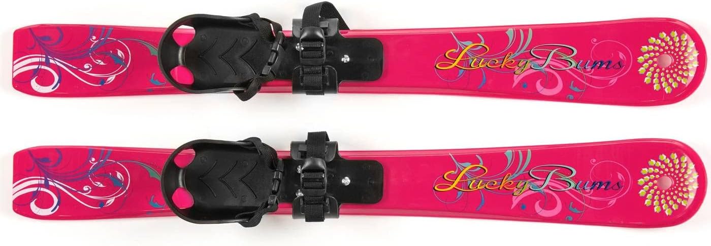 Lucky Bums Kids Beginner Snow Skis