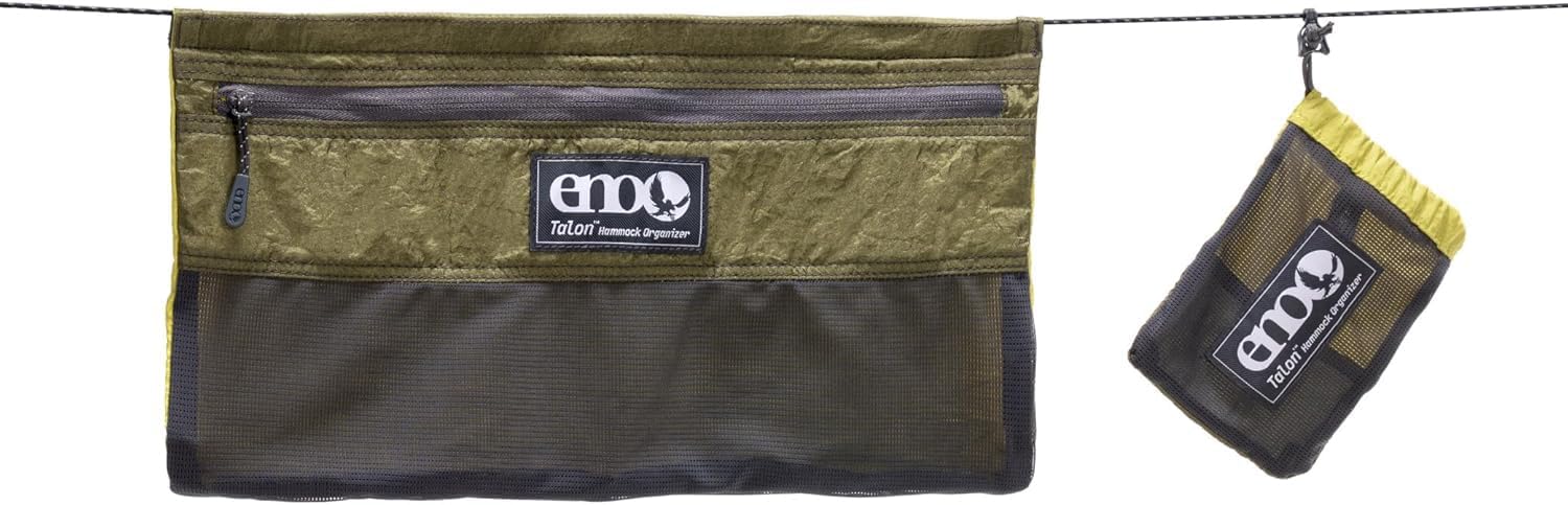 Talon Hammock Organizer - Hanging Organizer for Camping & Backpacking Hammocks - Organizer Bag for Water Bottles, Travel Essentials, and Hiking Essentials