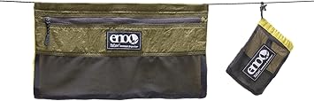 ENO Talon Hammock Organizer - Hanging Organizer for Camping & Backpacking Hammocks - Organizer Bag for Water Bottles, Travel Essentials, and Hiking Essentials