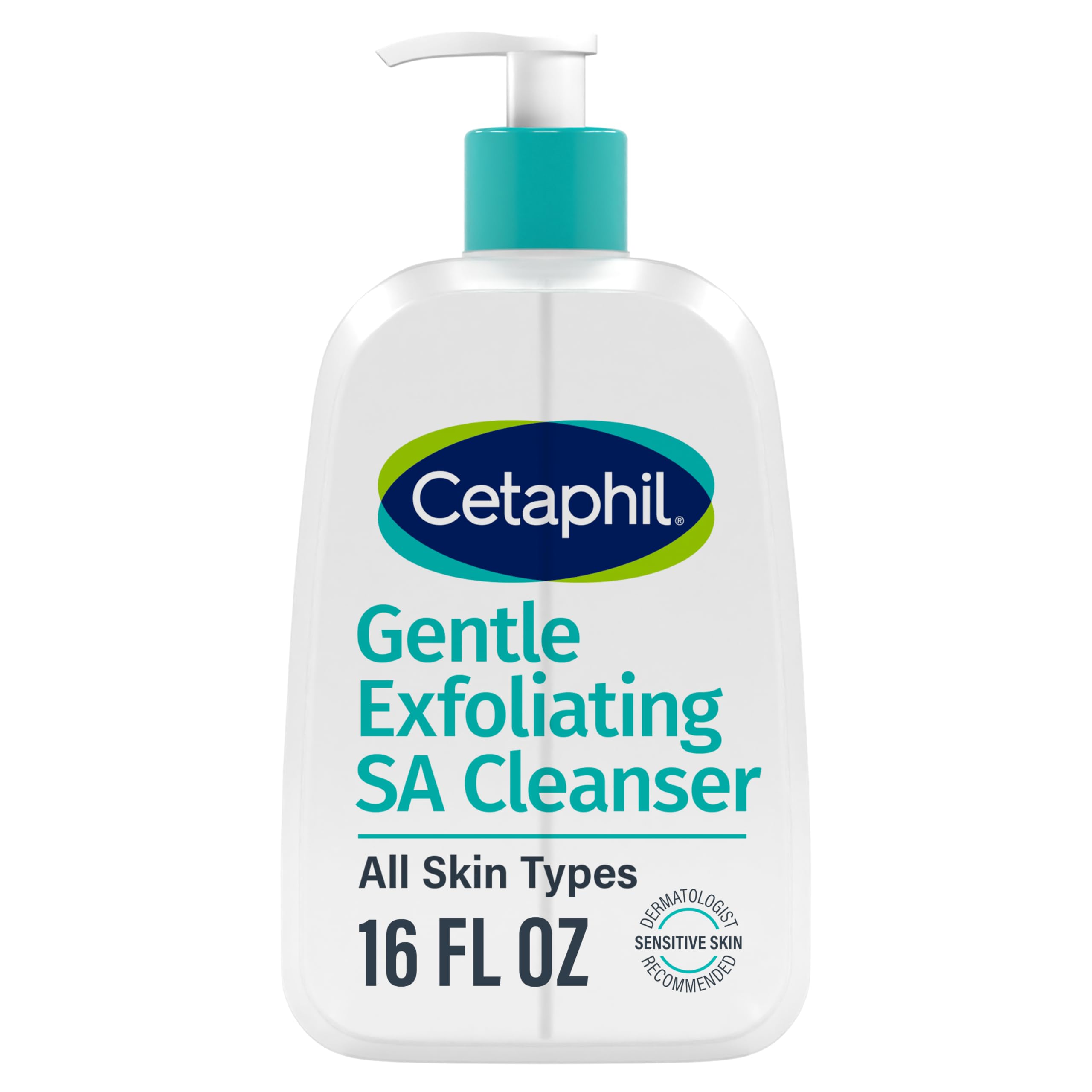 Amazon.com: Cetaphil Gentle Exfoliating SA Cleanser, Foaming Gel