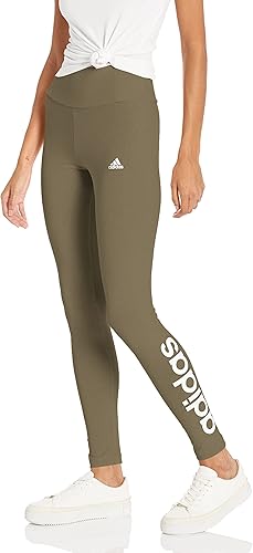 adidas Leggings Essentials de cintura alta con logotipo para mujer