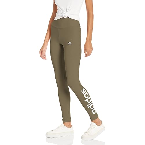 Adidas Womens Loungewear Essentials High-Waisted Logo Leggings
