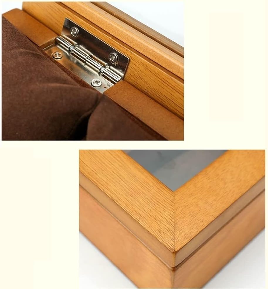 Nordic Retro Visual Display Box Multifunctional Watch Box Collection Storage Box Jewelry Box Men's Women's Watch Box Jewelry Display Box