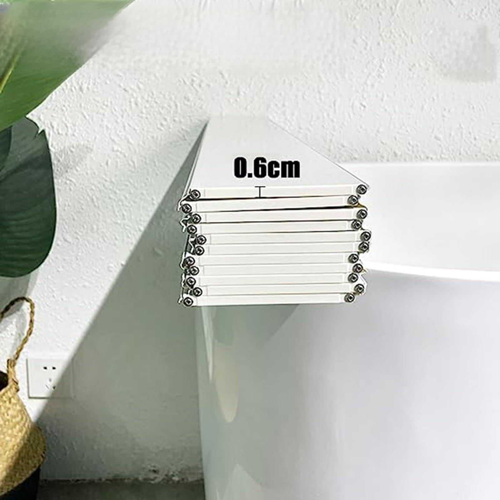 Housse de baignoire pliable en PVC 160x70 cm pour l'isolation thermique du spa à la maison