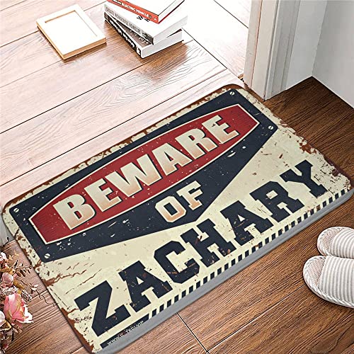 Tapis d'extérieur méfiez-vous des Zachary cadeau décoration de bureau homme