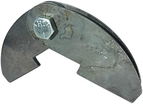 Bisagra para ahumador de barbacoa resistente 8 x 2 1/4 "piezas de bricolaje sueldan en gran placa de acero 3/16