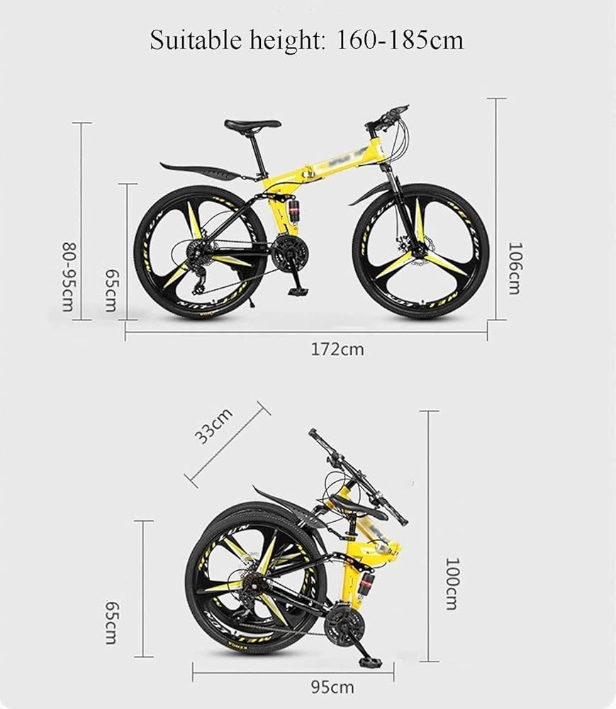 自転車本体 26 inch bicycle Artudatech Folding Mountain Bike 26 Inch Shimano 21 Speed