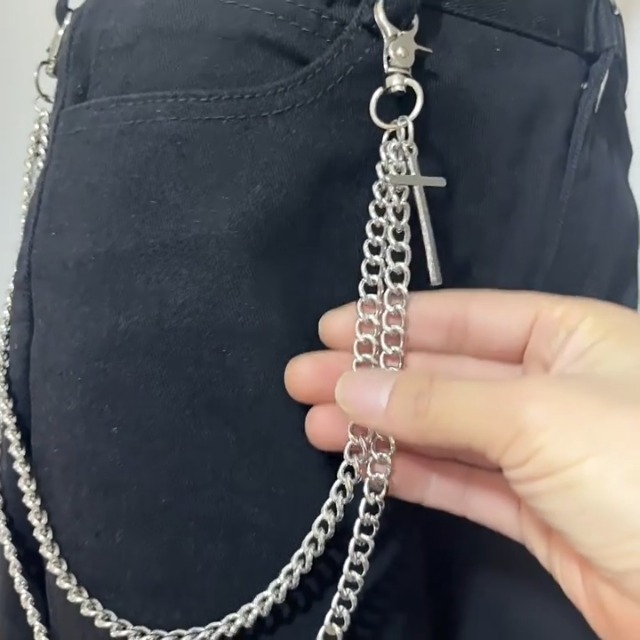 Amazon.com: Pants Chain for Men Women Halloween Costumes Cross