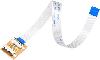sourcing Map Flexible FFC Flat Cable (Type A) and Extension Adapter Set 8 Pens 1mm Pitch 200mm for LCD TV Car Audio DVD Player Laptop
