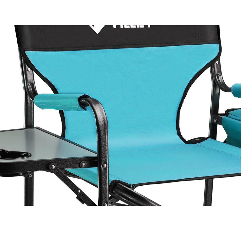 Amazon.com: VILLEY Heavy Duty Directors Chair, Folding Camping