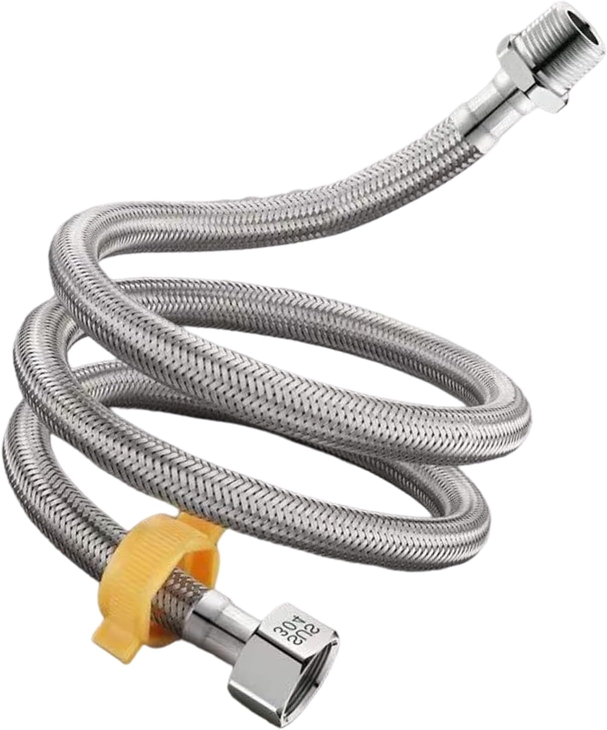 長い給湯器供給ホース 4 点継手家電部品住宅および商業用途に適した長い接続ホース