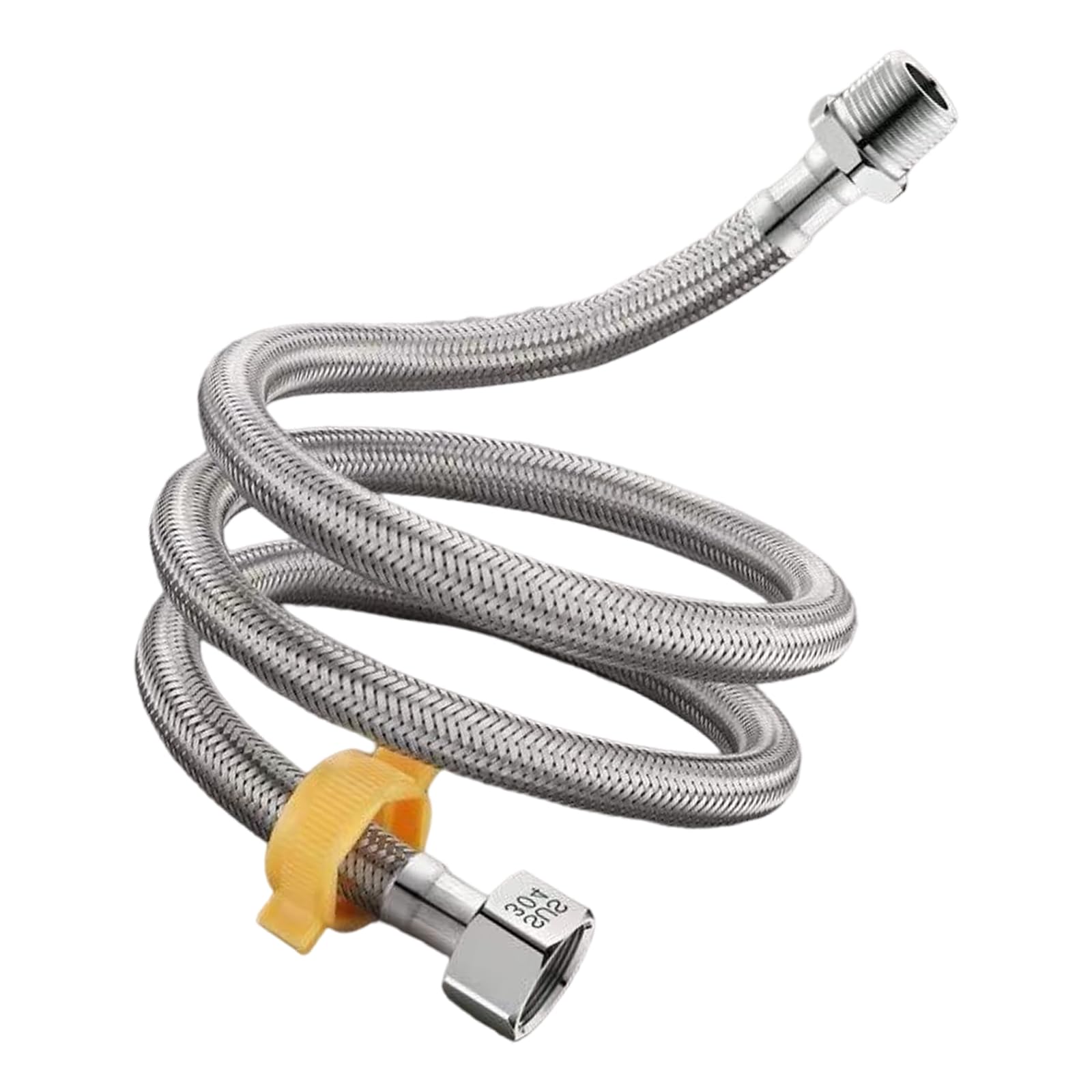 Msioytog Multicolor Length Water Heater Supply Hose 4 Point Fitting Home Appliance Part Suitable For Residential And Commercial Use Extended Inlet Pipe