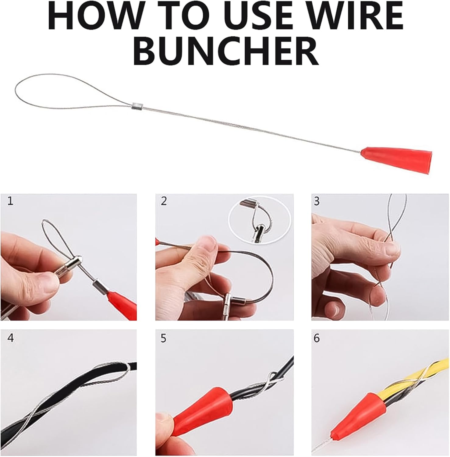 Electrical Wire Threader Electrician Threading Device Cable Wire Puller Tool Fish Tape Fastener Electrician Hand Tools