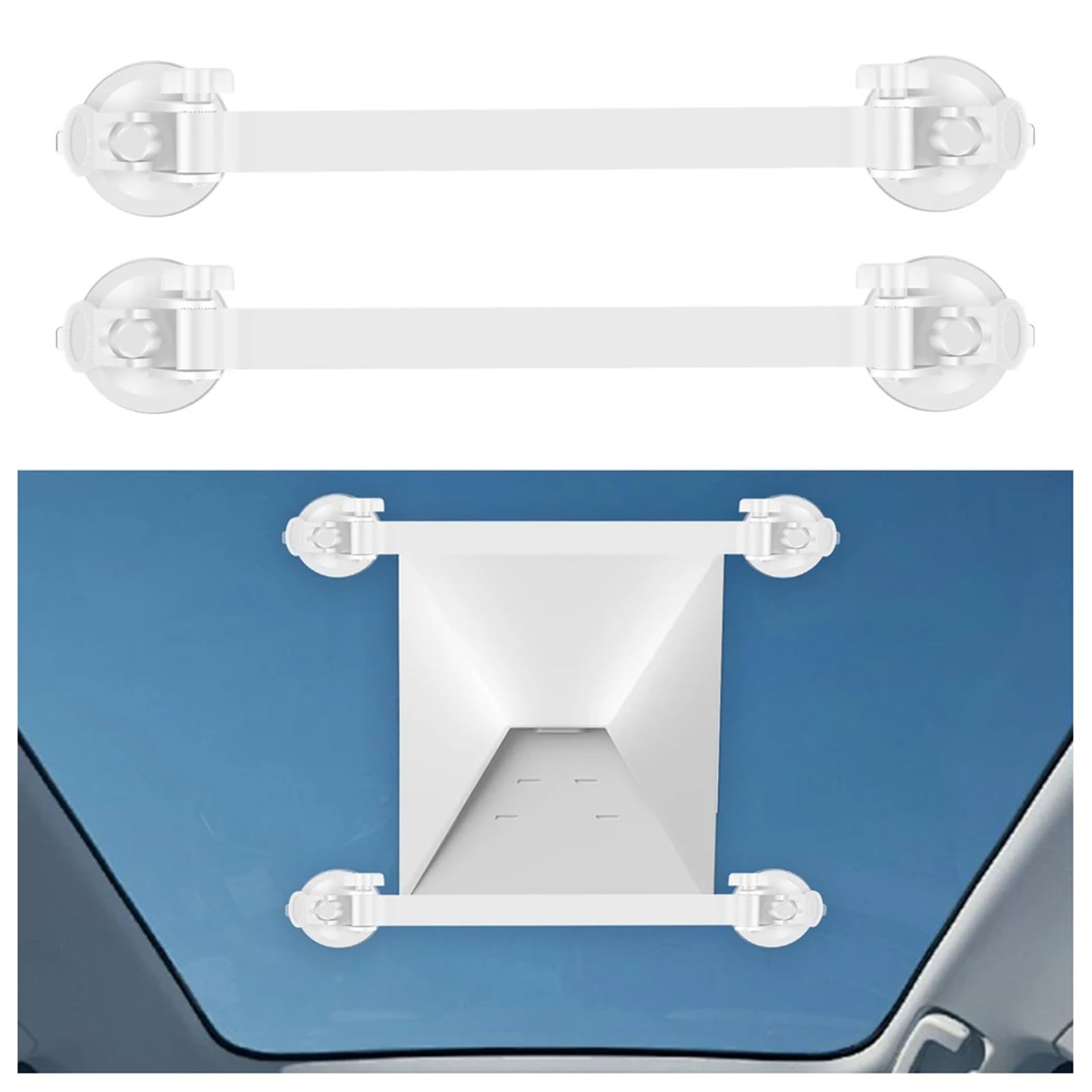 Soporte de ventosa seguro para dispositivos de navegación por satélite, uso frecuente por conductor profesional y personal. Soporte de ventosa