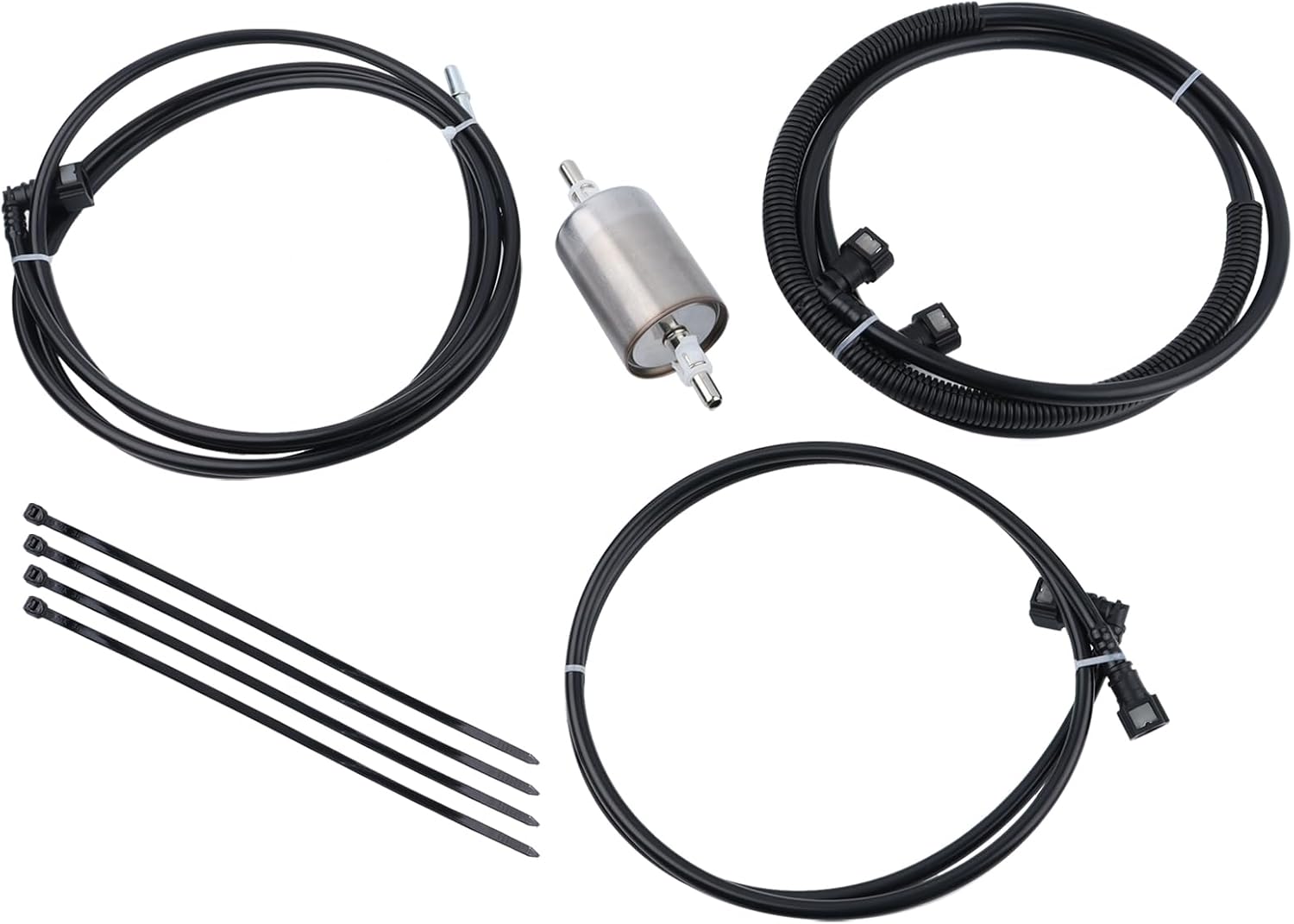 MUCO Nylon Fuel Lline kit NFR0005 for Chevy Blazer GMC Jimmy 2 Door 1997 1998 1999 00 01 02 03 04 2005 Inline Tube