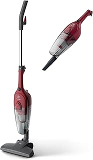 Aspirador pó vertical com fio portátil de mão 2 em 1 1100W cabo 5m capacidade 1,2L filtro HEPA Electrolux STK13 vermelho 127v - Produto 5 mais recomendado com 4.7 estrelas