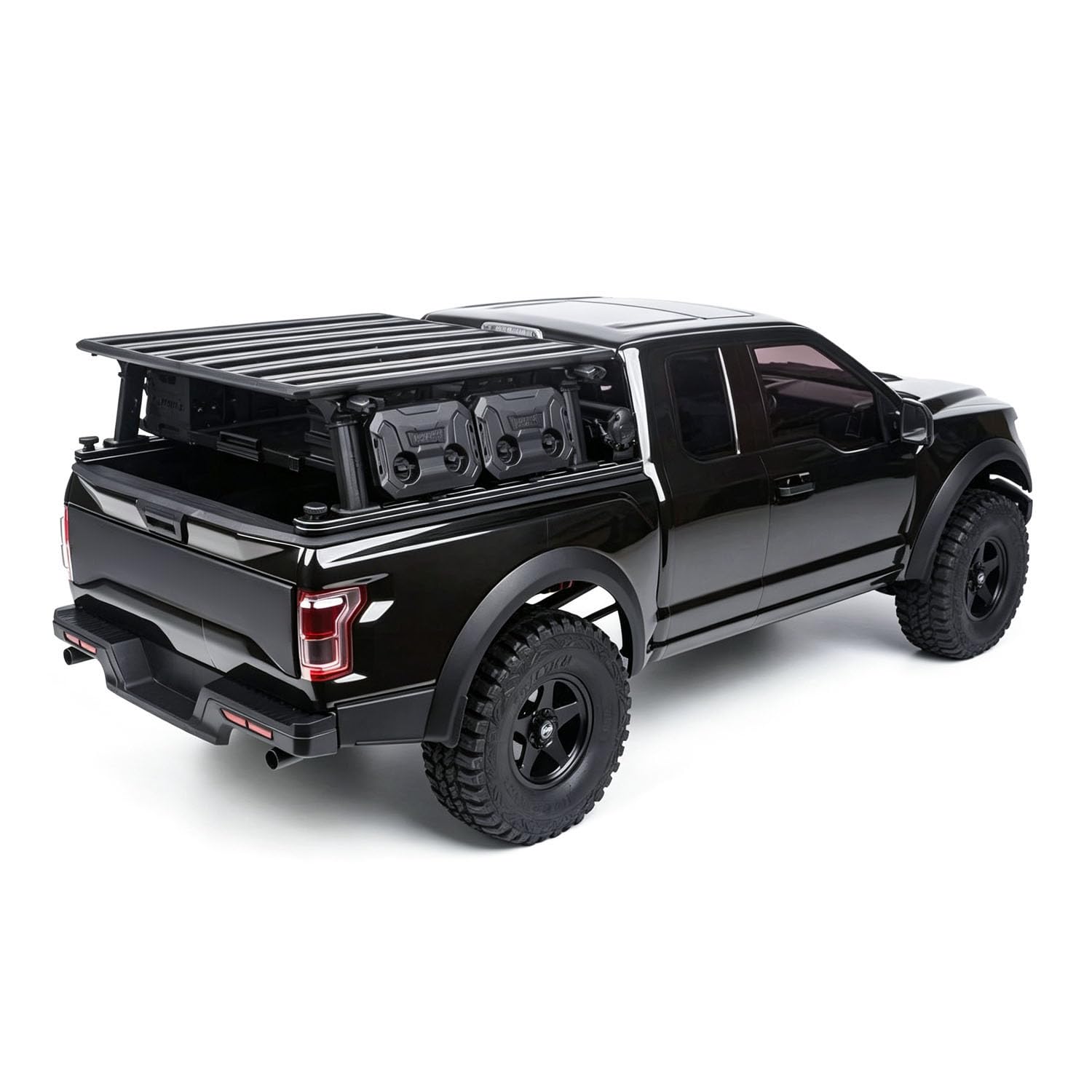 TOUCAN RC HOBBY Traction Hobby 1/8 F150 Bürstenloses elektrisches Off-Road-Auto RC Pickup Allradantrieb 2-Gang-Diff Lock LED-Lichtsystem Modell