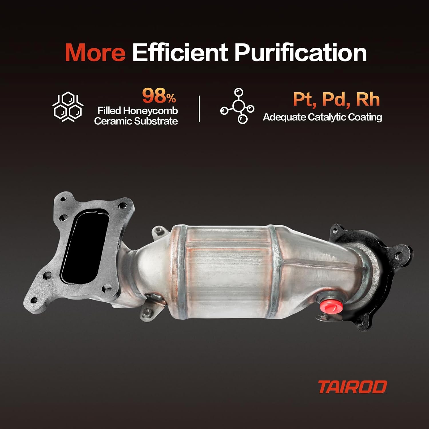 Front Catalytic Converter Kit for Honda Accord 2008 2009 2010 2011 2012 2.4L Honda Acura 2009 2010 2011 2012 2013 2014 2.4L