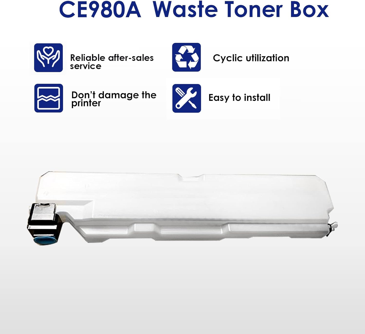 CE980A CE710-69005 CE980-67901 Compatible Toner Collection Unit Replacement for HP Color CP5220 CP5225 M750 M755 (1 Pack)