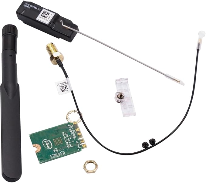 Boost Your Signal: WiFi Antenna Cable & Card Kit For Lenovo ThinkCentre M710Q, M720Q, M920Q