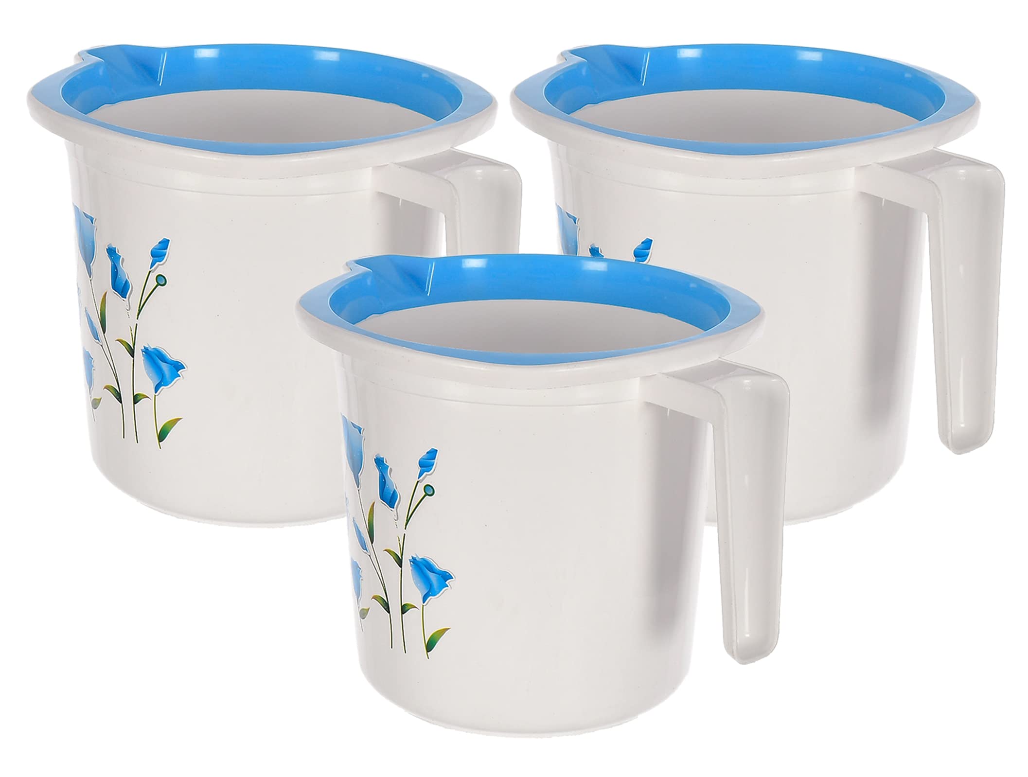 See full amazon price history chart for Kuber Industries Floral Print Plastic Bathroom Mug 1.5 litre Pack of 3 (Blue)-46KM0193 Kuber Industries Floral Print Plastic Bathroom Mug 1.5 litre Pack of 3 (Blue)-46KM0193 (B09MLNTC6F) Amazon Price History, Amazon Price Tracker