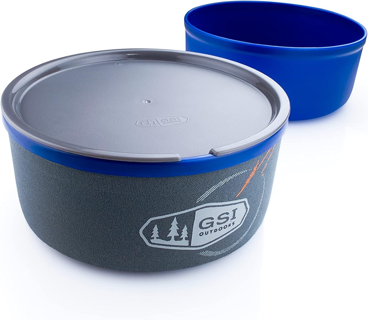 GSI Outdoors Tazón y taza ultraligeros para acampar, viajar, hacer mochileros, picnics y barbacoas