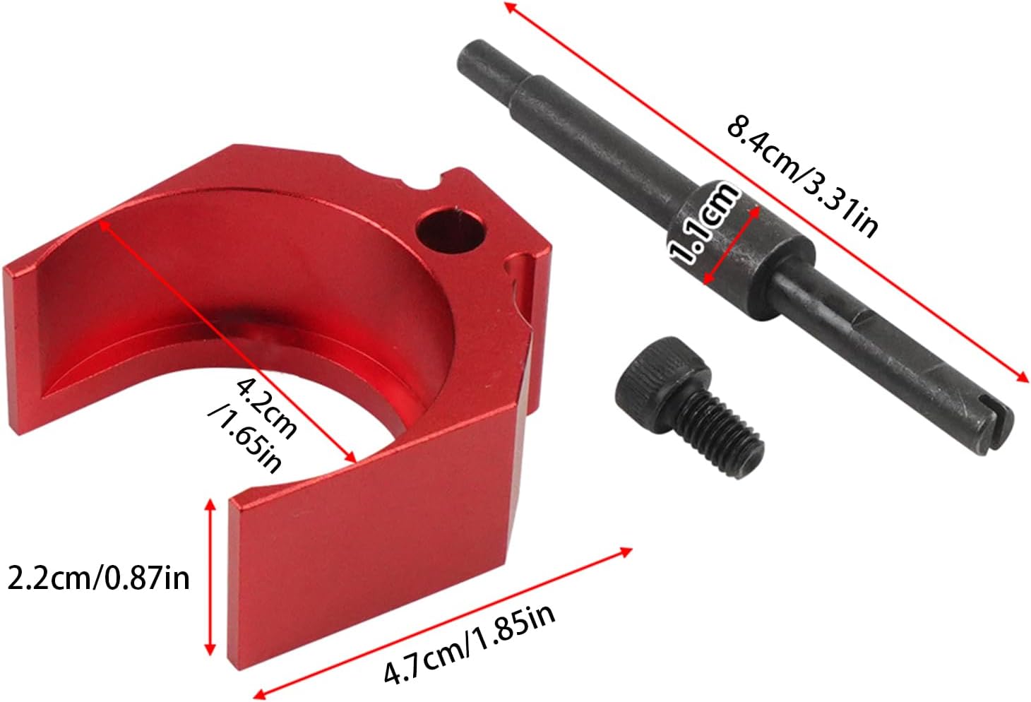 Heavy Duty 3406E Timing Pin & 9U-7227 Adapter Gauge Tool Set With Multifunction Engine Barring Socket Engine Timing Tool Kit