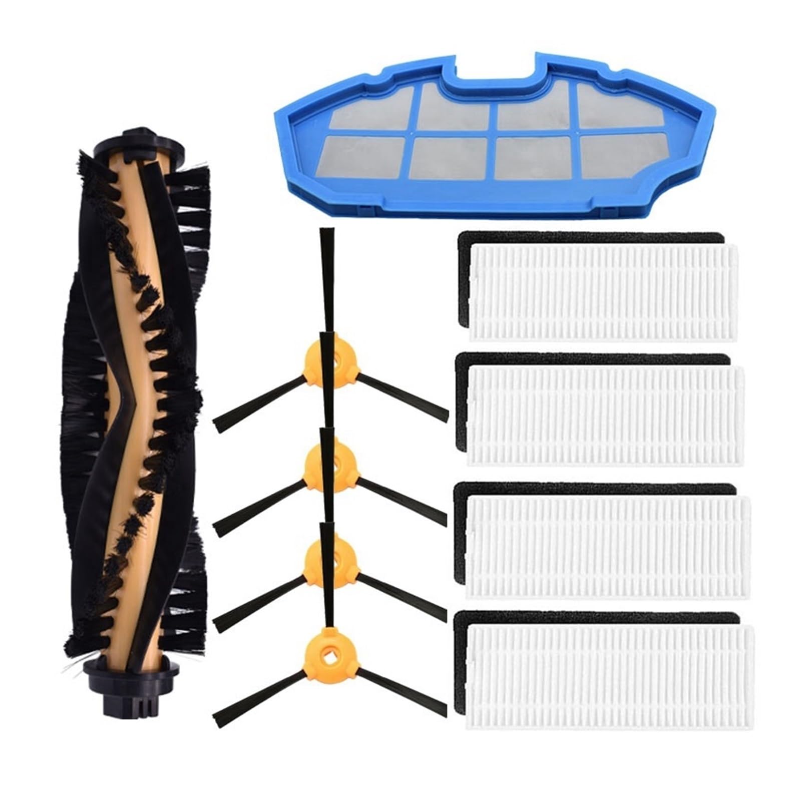 Beegie Kit 2 Replacement Parts. Compatible For Ecovacs Deebot N79 N79s Dn622 500 N79w N79se. Compatible For Cecotec Conga Excellence 990 5040. Robot Vacuum Cleaner (Color : )