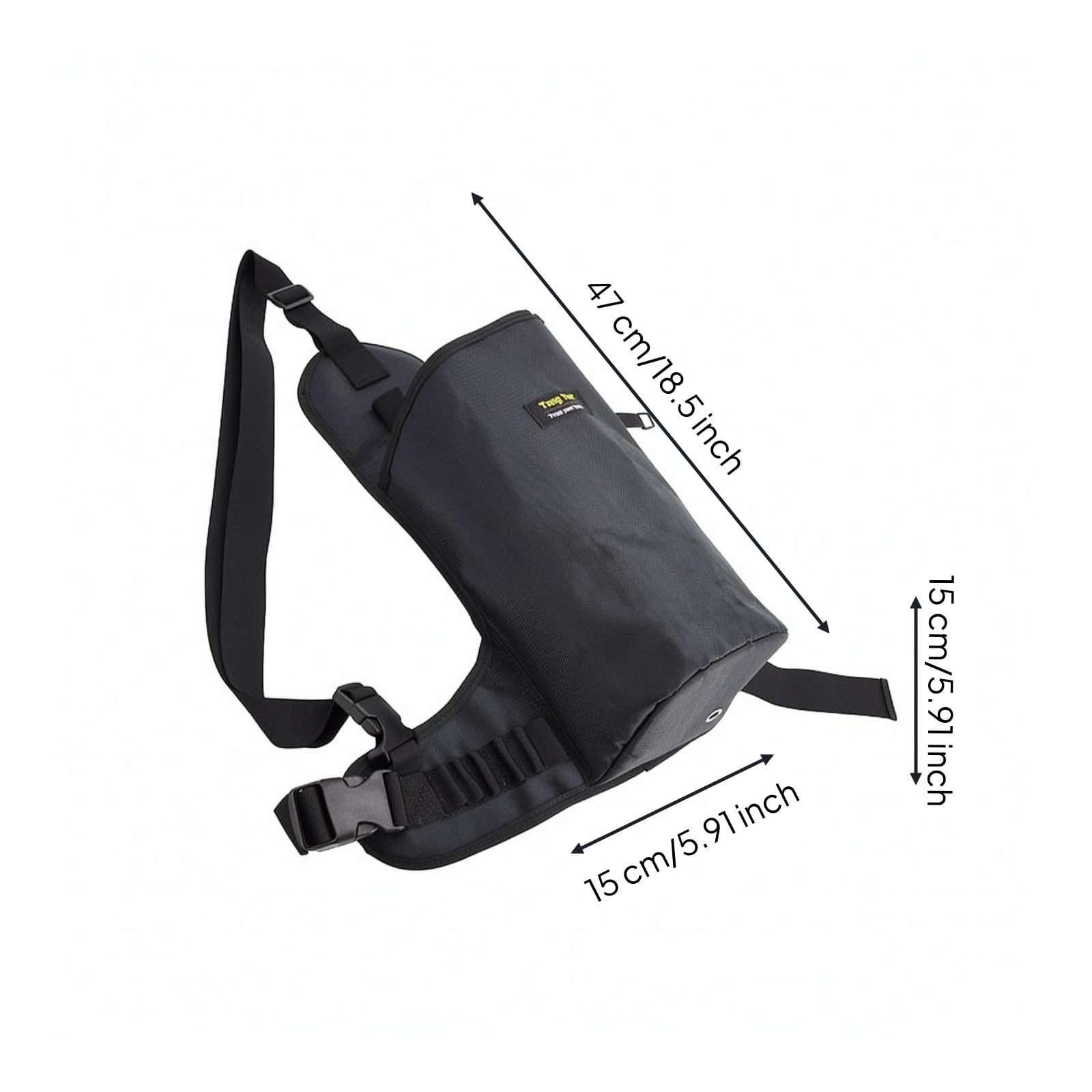 Bolsa Buceo Portátil Subacuático Negro para Buceadores