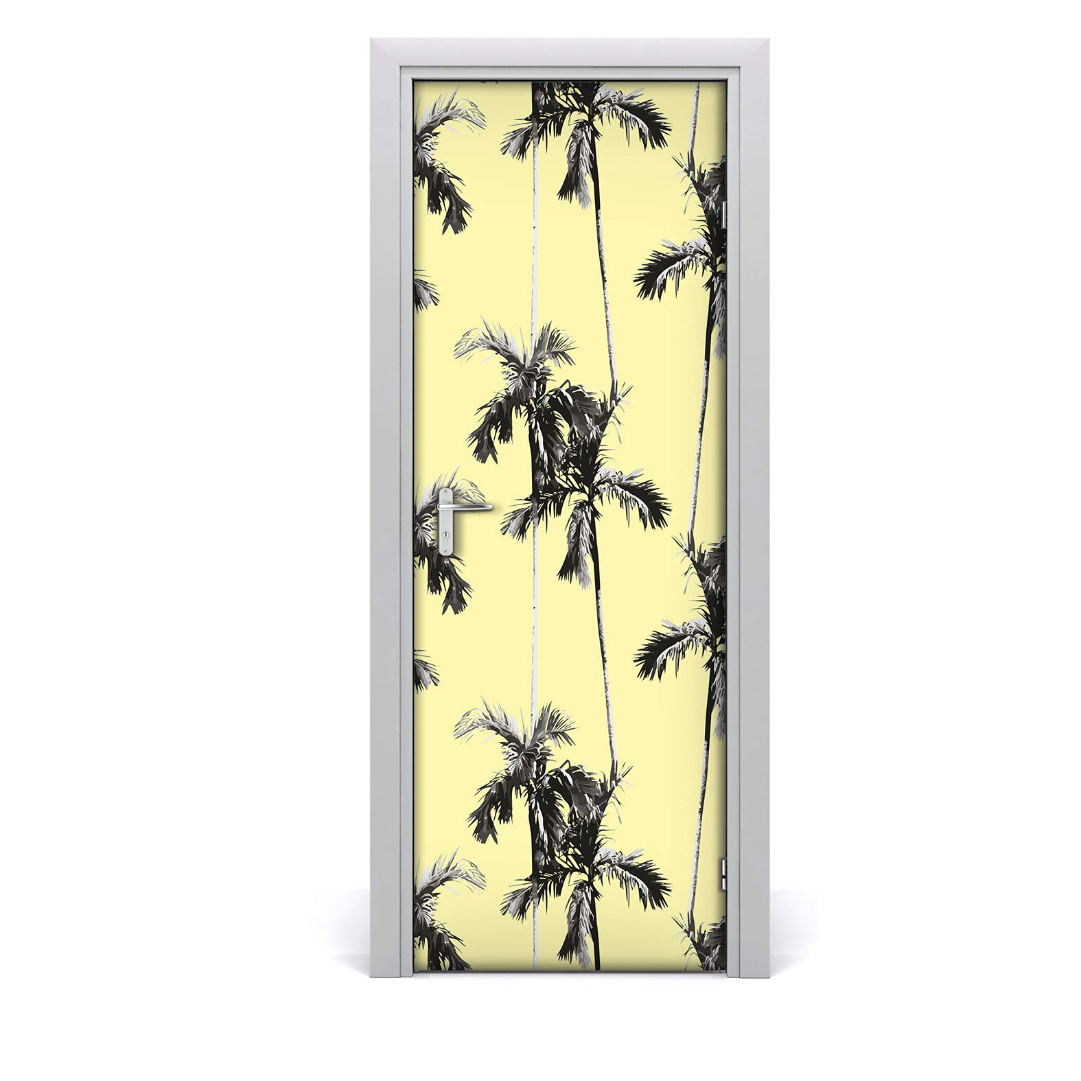 Papier peint sur la porte 77x200cm pour transformer votre chambre en plage surf