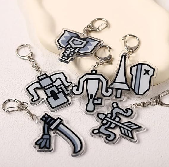 Amazon.co.jp: [Zipucos] モンスターハンター キーホルダー ペンダント