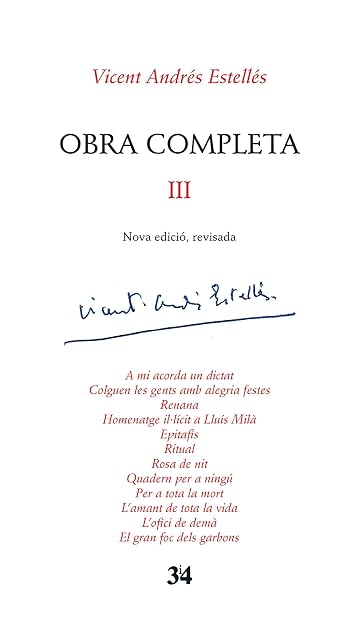 Portada de Obra Completa III