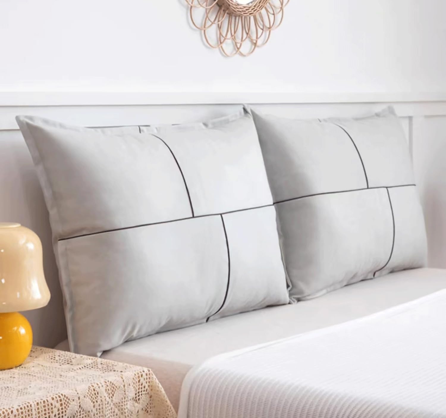 Coussin de lecture pour le dos ergonomique et relaxation du dos au lit