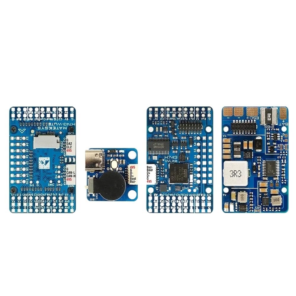 per Il Sistema MATEK H743-WLITE H743-Wing Flight Controller con OSD 2-6S per LiPo Lite ArduPilot per INAV per RC FPV Drone Invece di F765-WSE